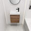 Meuble-lavabo élégant et élégant avec porte à fermeture en douceur et beaucoup de rangement