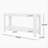 Kolten Wooden Console Table With Open Shelf & Rounded Corners-1034311827