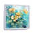 Cadre flottant blanc