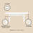 Ella 78.7" Modern Dining Table in White