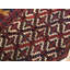 Tribal Geometric Antique Ivory Turkmen Yamoud Small Scatter Size Wool Rug