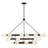 Selene 36 - Light Steel Dimmable Chandelier