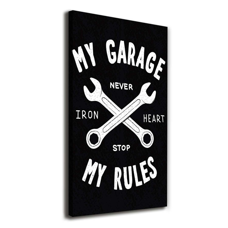 My Garage - Wrapped Canvas
