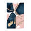 Rouleau de bolognaise, rose, rose sur toile