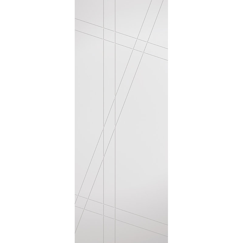 Hastings Primed White Internal Door, 198cm H x 83.8cm W x 3.5cm D