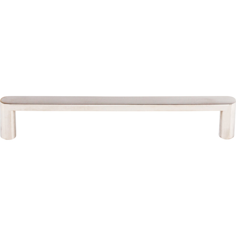 Latham Bar Pull, Polished Stainless Steel, 6 5/16" Center to Center