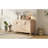 Mirod Farmhouse Style 4-Door Cabinet With Natural Distressed Finish, A Rustic Accent For Entryways Or Small Spaces
