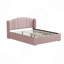 Modern Bed, Upholstered Platform Bed With Wingback Headboard And 4 Drawers, No Box Spring Needed, Linen Fabric