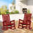 Wolak HDPE Rocking Adirondack Chair-1680405228