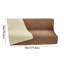 Housse pour canapé imperméable et antidérapante pour animal de compagnie, 70 po x 30 po, brun-131214926