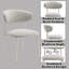 Chaise d'appoint rembourrée (ensemble de 2)