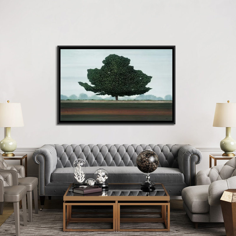 " Majestic " by Robert Charon, 18" H x 26" W x 1.5" D, Black Framed Canvas, No Mat