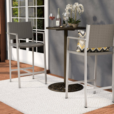 Tabouret de bar d'extérieur 29,5 po Caggiano