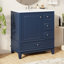 Meuble-lavabo avec lavabo, tablette et trois tiroirs-1845282579