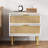 Bilal 20" W Rattan Boho Nightstand With 2 Drawer