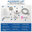 Ensemble de douche 6 po Modern-94592207