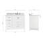 Ensemble de meuble-lavabo simple 43 po Flynt-64627216-64627217