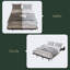 Bed Frame, Heavy Duty Metal Bed Frame, Quick & Easy Assembly, LED Light, No Noise-531821271