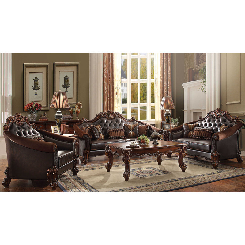 Carlene Single Coffee Table, Cherry