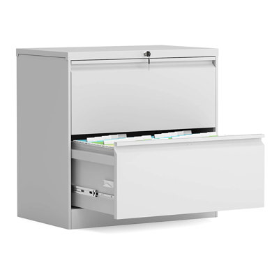 17.7'' Wide 2 -Drawer Steel File Cabinet