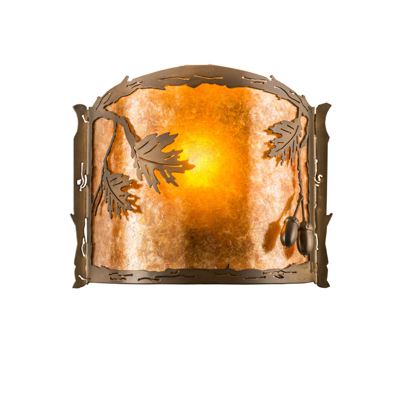 Zeiger 1 - Light Flush Mounted Sconce, 9.5" H x 12" W x 4" D