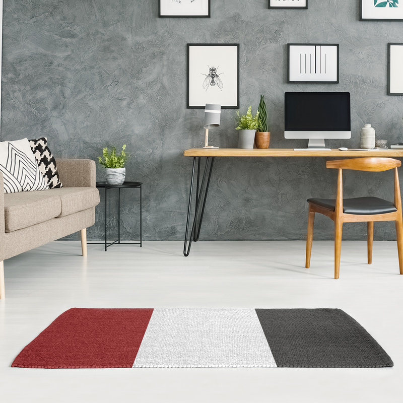 Chenille Indoor Rug, Rectangle 4' x 6'