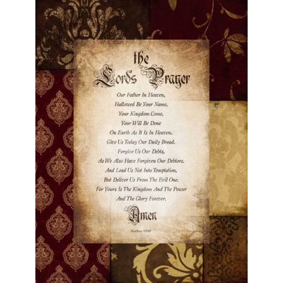 " The Lords Prayer "