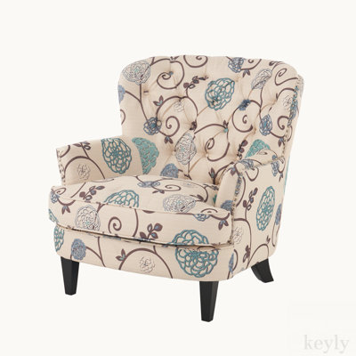 Fauteuil floral