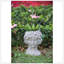 Pot de fleurs mural en ciment