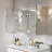 Recessed Or Surface Wall Mount Bathroom Medicine Cabinet With Adjustable Glass Shelves-126374936-126374932