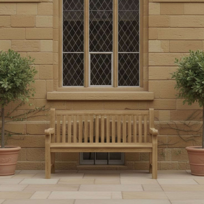 Devonshire Teak Garden Bench, 3