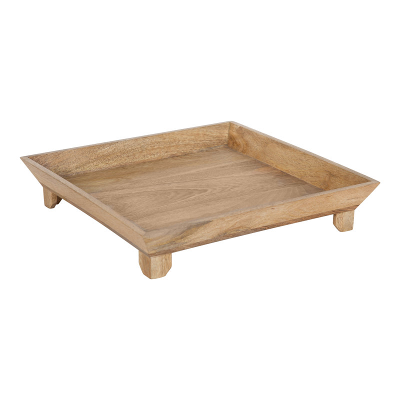 Plateau de coiffeuse Des, H 3,5 po x l 18 po x P 18 po