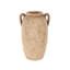 Vase texturé en jonquille et céramique-970003727