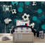 Papier peint à motif abstrait ballon de soccer-590587189