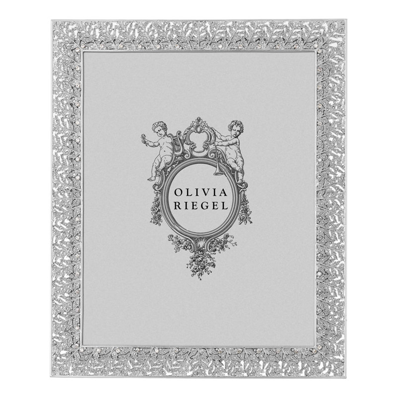 Florence Metal Picture Frame, 8" x 10", Silver