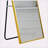 Metal Frame Wall Mounted Full Body  Mirror-847959797