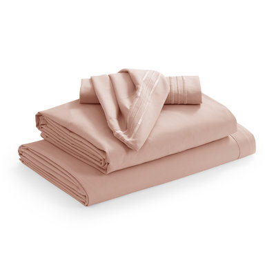 1800 Series Double-Brushed Microfiber Hypoallergenic Sheet Set