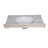31" Single Bathroom Vanity Top in White with Sink
