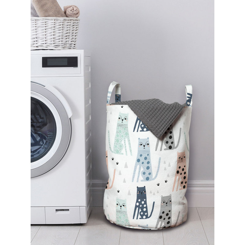 Fabric Laundry Bag with Handles