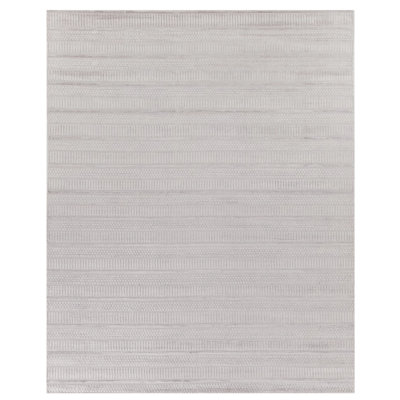 Addison Geometric Area Rug in Aluminum