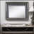 Sawyer Metallic Gray Finish Mirror W/Led