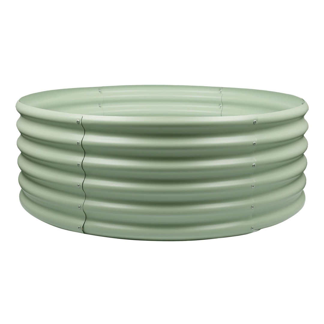 Harbour Housewares Green Round Raised Garden Bed - 120Cm X 45Cm - Image 3