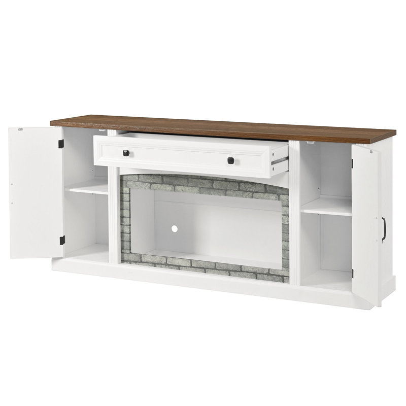 Meuble télé Elegant, Blanc