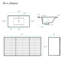 Meuble-lavabo mural blanc 48 po avec comptoir Cascade-923974283-923974282-923974280