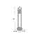 Erlenmeyer 51" Floor Lamp