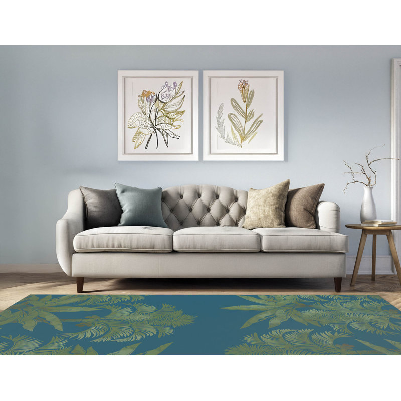 Tapis intérieur antidérapant In the Jungle, Rectangle 5 pi x 7 pi