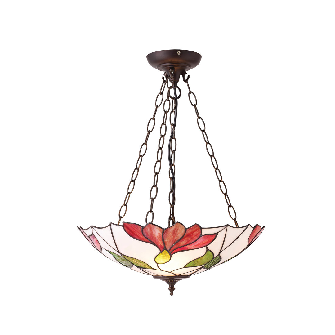 Bromley 3 - Light Bronze Bowl Pendant
