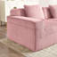 Canapé modulaire à 2 places sans siège, canapé modulaire Cloud avec assise profonde et canapé modulaire moderne à 2 places avec coussins décoratifs-1068652773