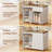 Detachable Stainless Steel Kitchen Island with Folding Tabletop, Locking Wheels, Storage Drawer & Cabinet – Mobile Food Container Cart  & Charcuterie Cart for Party, Picnic, Supermarket, or Home Use