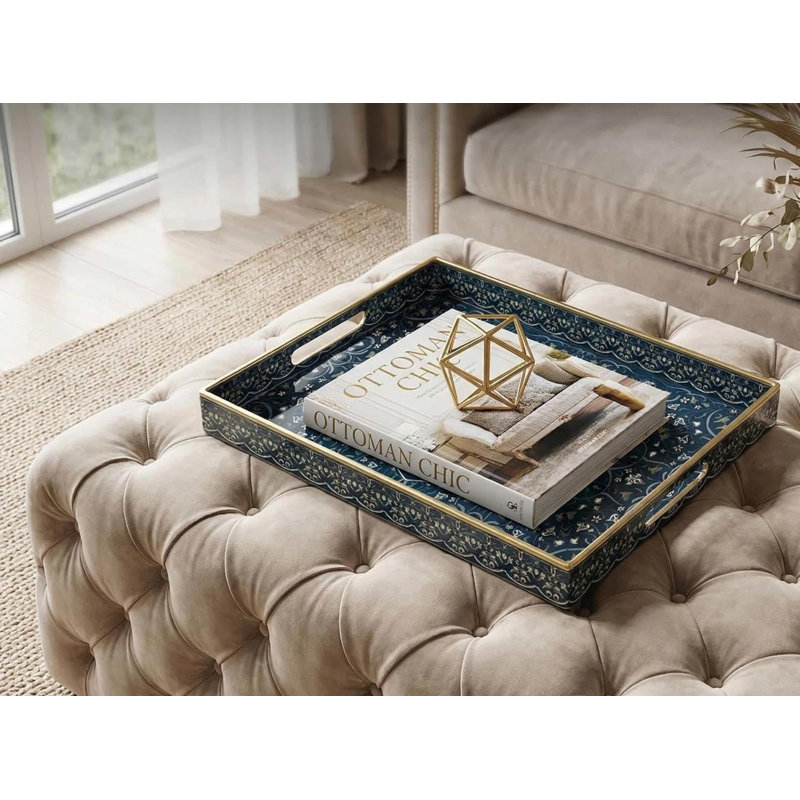 Plastic Tray, Blue Maze